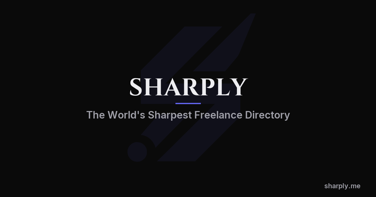 Sharply social preview