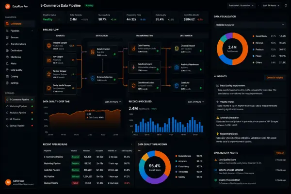 Enterprise Data Pipeline Architecture